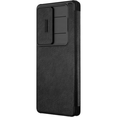 Nillkin Qin Pro Leather Back Cover Black (Galaxy S25 Ultra)